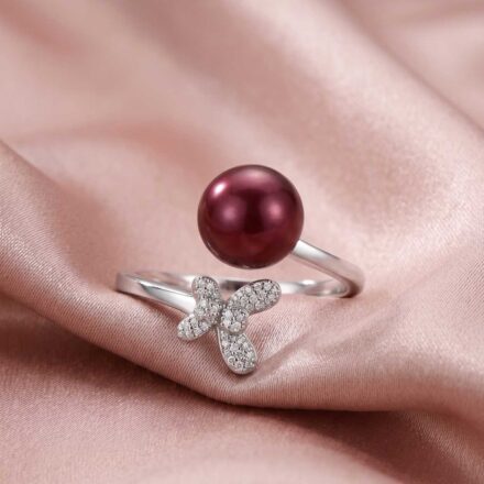 Fancy Butterfly Ring (S/Silver) + 1 Oyster Reveal