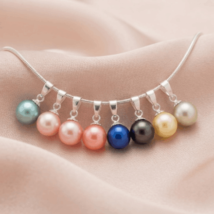 Sterling Silver Bail Mount - Use your own pearl