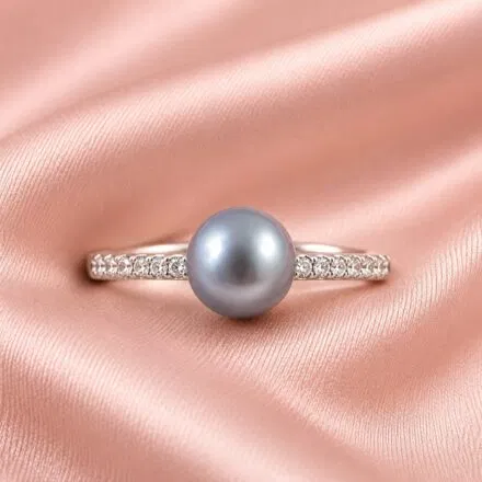Montana Adjustable Ring (S/Silver) + 1 Oyster Reveal