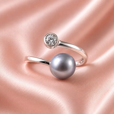 Simple With Stone Ring (S/Silver) + 1 Oyster Reveal