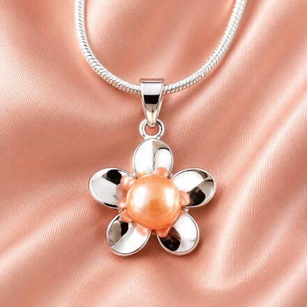 Simple Flower Pendant (S/Silver) + 1 Oyster Reveal