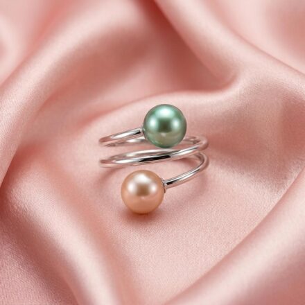 Brooke Ring (S/Silver) + 2 Oyster Reveals