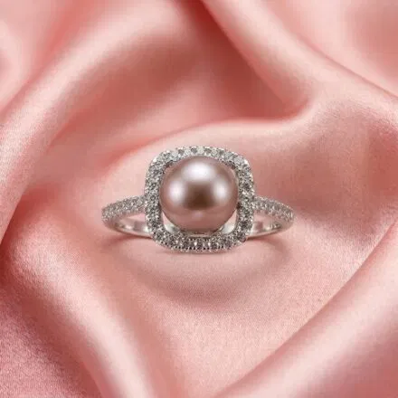 Jessica Ring (size 7) (S/Silver) + 1 Oyster Reveal