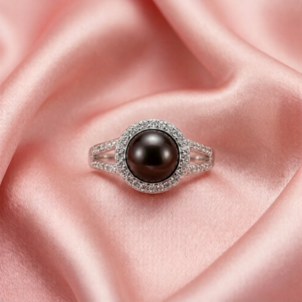 Karen Ring (Sterling Silver) (Size 7) + 1 Oyster Reveal