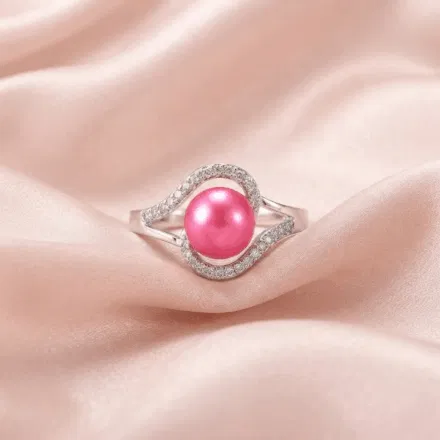Nancy Ring (S/Silver) + 1 Oyster Reveal