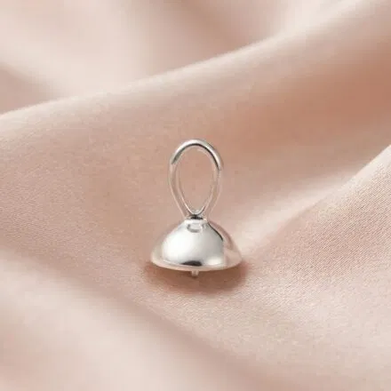 Sterling Silver Bell Bail Mount