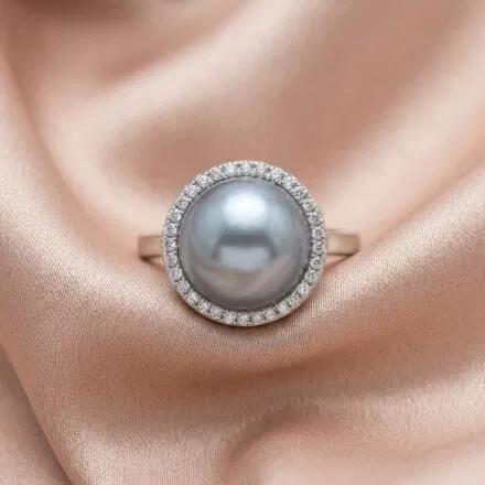 Halo Edison Ring (S/Silver) + 1 Edison