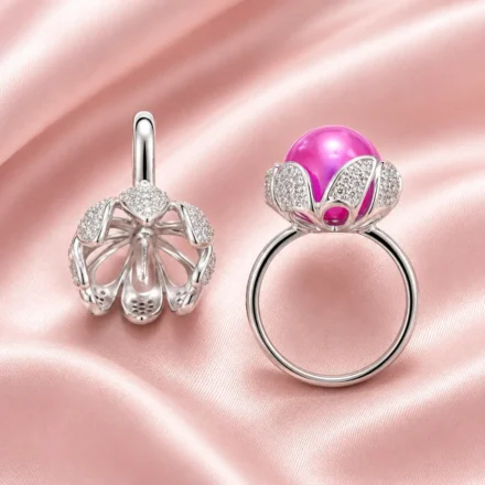 Bloom Edison Ring & Edison (Sterling Silver)