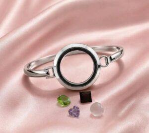 Thin Locket Bangle
