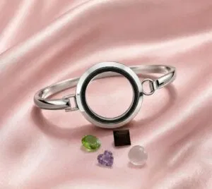 Thin Locket Bangle