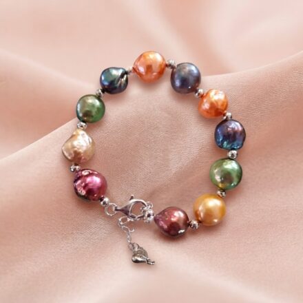 Small Baroque S/Silver Bracelet