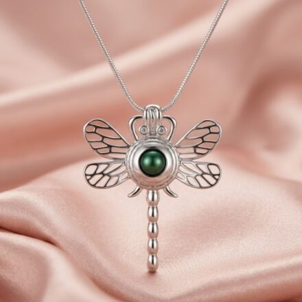 Dragonfly Cage (S/Silver) + 1 Oyster