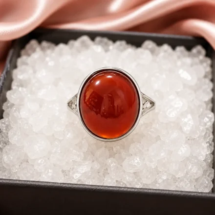 Garnet Ring #1 (S/Silver)