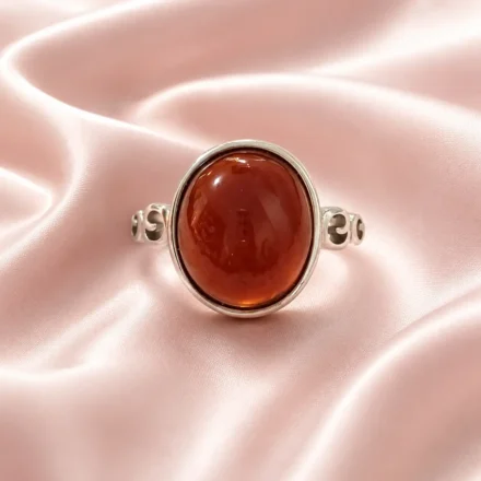 Garnet Ring #3 (S/Silver)