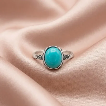 Turquoise Ring #6 (S/Silver)