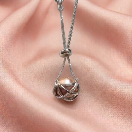 S925 Edison Basket Pendant