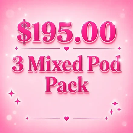 3 Mixed Pod Pack
