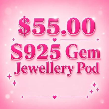 S925 Gem Jewellery Pod
