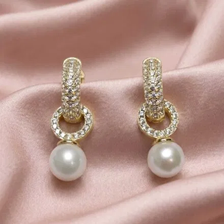 Michelle (Gold over S925) Ear Rings